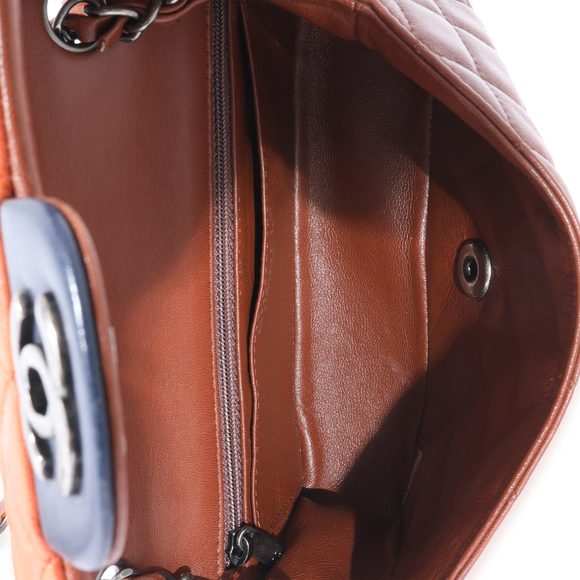 Chanel Tricolor Lambskin Classic Rectangular Mini Flap - Picture 8 of 8